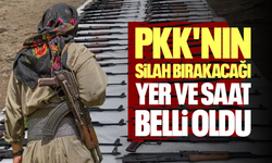 PKK'nın silah bırakacağı yer ve saat belli oldu