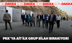 PKK'ya ait ilk grup silah bırakıyor!