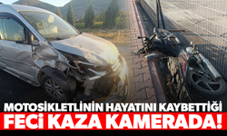 Feci kazada motosiklet sürücüsü yaşamını yitirdi!
