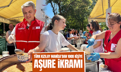 Türk Kızılay Manisa’dan 1000 kişiye aşure ikramı