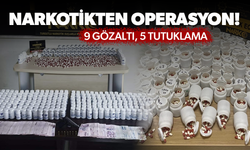 Manisa’da uyuşturucu operasyonu! 9 gözaltı, 5 tutuklama