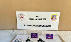 Alaşehir’de ruhsatsız tabanca operasyonu