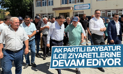 AK Partili Baybatur, Alaşehir ve Sarıgöl’de vatandaşlarla buluştu