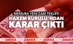 Memura yeni zam teklifi! Hakem Kurulu'ndan karar çıktı