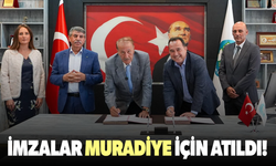 Muradiye'nin altyapı ihalesinde imzalar atıldı