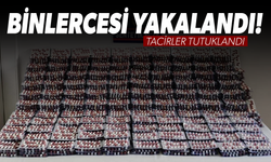 Manisa'da 30 bin hapla yakalanan tacirler tutuklandı!