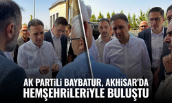 AK Partili Baybatur, Akhisar’da Hemşehrileriyle Buluştu