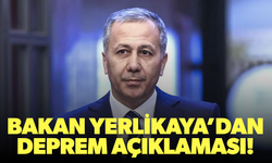 Bakan Yerlikaya’dan Simav depremi açıklaması!