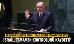 Cumhurbaşkanı Erdoğan: 'İsrail, tamamen kontrolünü kaybetti'
