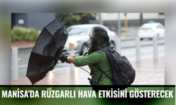 Manisa’da Rüzgarlı Hava Etkisini Gösterecek