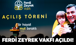 Ferdi Zeyrek’in adı eşi ve kızının öncülüğünde kurulan vakıfta yaşayacak