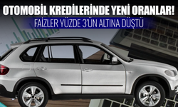 Otomobil kredilerinde faizler yüzde 3’ün altına düştü