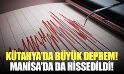 Kütahya'da deprem! Manisa'da da hissedildi...