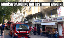 Manisa'da korkutan restoran yangını!