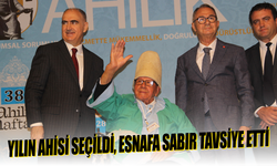 Yılın ahisinden esnaflara ’Sabır’ tavsiyesi