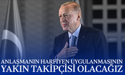 Cumhurbaşkanı Erdoğan: Gazze'deki ateşkesi memnuniyetle karşılıyorum