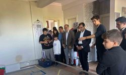 Kaymakam Güldoğan, geleceğin bilim insanlarıyla buluştu