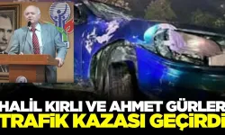 Başkan Kırlı ve Ahmet Gürler ölümden döndü!