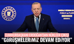 Cumhurbaşkanı Erdoğan'dan nükleer çıkışı