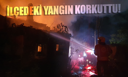 Demirci’deki ev yangını korkuttu!