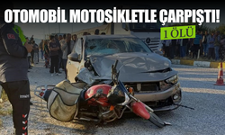 Manisa’da otomobil motosikletle çarpıştı! 1 ölü