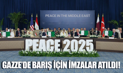 Gazze için tarihi zirvede niyet beyanı imzalandı