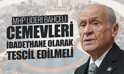 MHP lideri Devlet Bahçeli: Cemevlerinin ibadethane olması için engeller kalkmalı