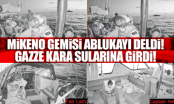 Mikeno gemisi ablukayı delip Gazze kara sularına girdi!