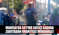 Pazar yerinde seyyar satıcı kadına zabıtadan orantısız müdahale