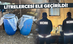 Manisa’da kaçak alkol operasyonu! Litrelercesi ele geçirildi...