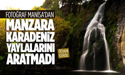 Manisa’da sonbahar manzaraları Karadeniz yaylalarını aratmadı