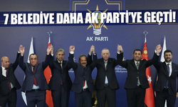 7 belediye başkanı daha AK Parti'ye katıldı: Rozetlerini Cumhurbaşkanı Erdoğan taktı