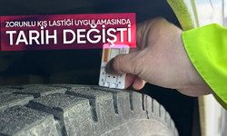 Zorunlu kış lastiği uygulamasında tarih değişti, süre uzadı