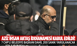 Aziz İhsan Aktaş iddianamesi kabul edildi!