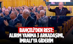 MHP Lideri Bahçeli: Alırım yanıma 3 arkadaşımı, İmralı'ya giderim