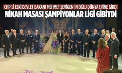 Kemal Kılıçdaroğlu, Binali Yıldırım, Süleyman Soylu, Muharrem İnce ve Doğu Perinçek, Sevigen'in oğlunun nikah şahidiydi
