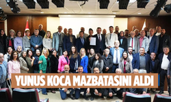 İYİ Parti Manisa’da Yeni İl Başkanı Yunus Koca Mazbatasını Aldı