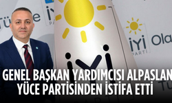 Genel Başkan Yardımcısı Alpaslan Yüce Partisinden İstifa Etti