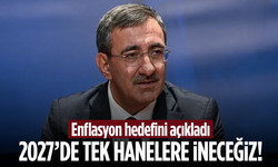 Cevdet Yılmaz: Enflasyon kararlılıkla düşüyor, 2027’de tek hanelere ineceğiz