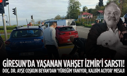 Giresun'da yaşanan vahşet İzmir'i sarstı!