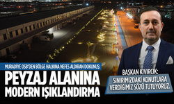 Muradiye OSB’den geceye ışık katan dokunuş