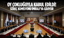 Oy çokluğuyla kabul edildi! Süreç Komisyonu İmralı'ya gidiyor