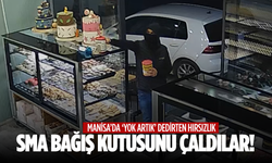 Turgutlu’da SMA bağış kutusu çalındı