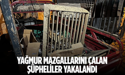 MASKİ’ye ait yağmur mazgallarını çalan şüpheliler yakalandı