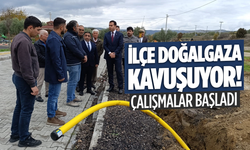 Köprübaşı’nda doğalgaz için ilk kazma vuruldu
