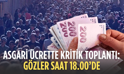 Asgari ücrette üçüncü toplantı bugün