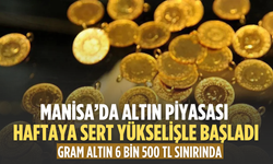 Manisa’da altın fiyatları yükselişte: Gram altın 6 bin 500 TL sınırında
