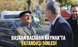 Başkan Balaban Kaynak’ta vatandaşı dinledi