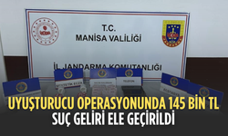 Uyuşturucu operasyonunda 145 bin TL suç geliri ele geçirildi