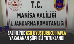 Salihli’de 630 uyuşturucu hapla yakalanan şüpheli tutuklandı